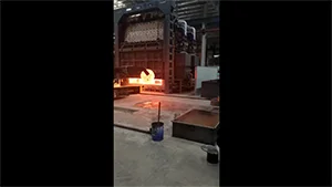 Rail-Bound Forging Manipulator at Customer's Site
